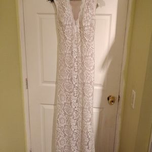 Lace wedding/bridesmaid dress